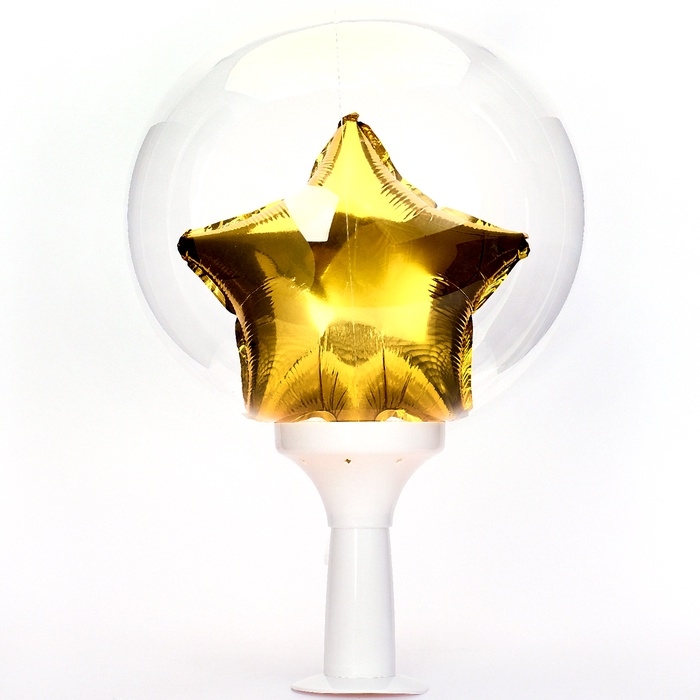 Подставка для композиций в полимерных шарах, высота 15 см, цвет белый Подставка для композиций в полимерных шарах, высота 15 см, цвет белый