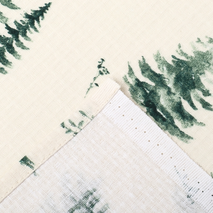 Простыня для бани Простыня для бани "Ёлочки" 150х180 см, хлопок, ваф. полотно