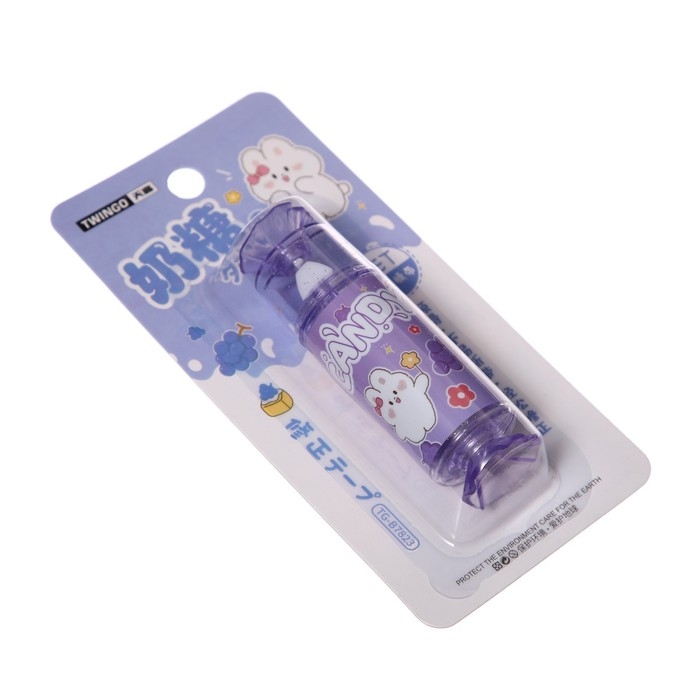 Корректор-лента 4м х 5мм "Конфетка", в блистере, МИКС