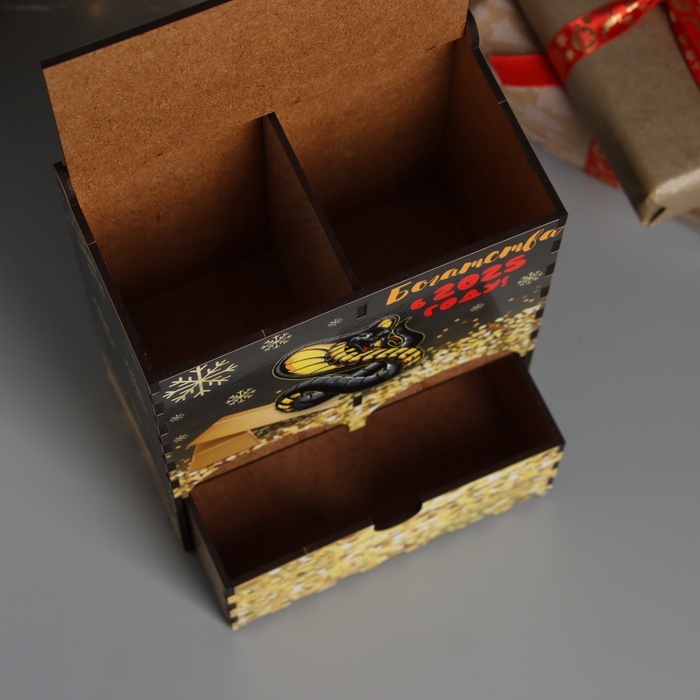 Новогодний чайный домик Новогодний чайный домик "Богатства" 20х15х8,5 см