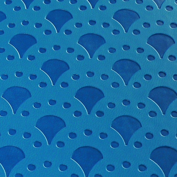 Ежедневник недатированный, формат А6, 100 листов, в клетку, обложка кожзам, на резинке, синий Ежедневник недатированный, формат А6, 100 листов, в клетку, обложка кожзам, на резинке, синий