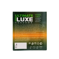 Презервативы Luxe BLACK ULTIMATE Хозяин Тайги, абрикос, 1 шт.