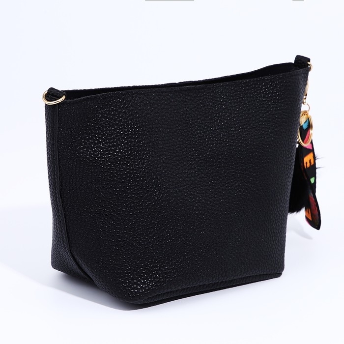 Сумка кросс-боди на молнии, цвет чёрный Сумка кросс-боди на молнии, цвет чёрный