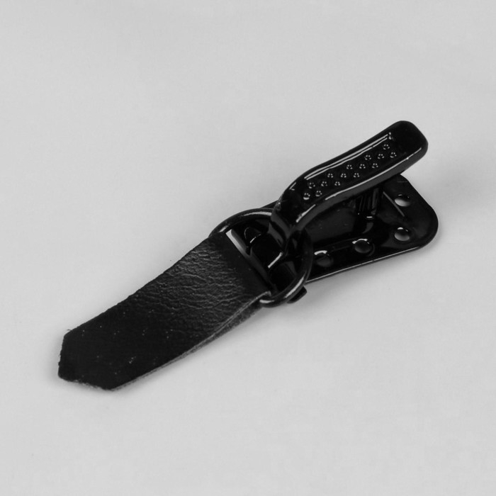 Крючки пришивные, металлические, для верхней одежды, 5 × 1,5 см, 6 шт, цвет чёрный Крючки пришивные, металлические, для верхней одежды, 5 × 1,5 см, 6 шт, цвет чёрный