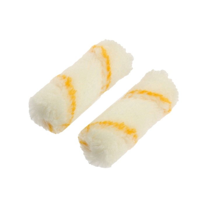 Мини-ролик ТУНДРА, полиамид, 100 мм, рукоятка d=6 мм, D=15 мм, ворс 11 мм, 2 шт. Мини-ролик ТУНДРА, полиамид, 100 мм, рукоятка d=6 мм, D=15 мм, ворс 11 мм, 2 шт.