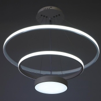 Светильник 1704/3WT LED 126Вт 3000-6000K белый 60х60х3,5-103 см BayerLux