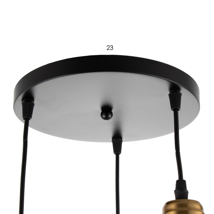 Светильник BayerLux Светильник BayerLux "Лаура" 3хE27 40Вт черный 32х32х100 см