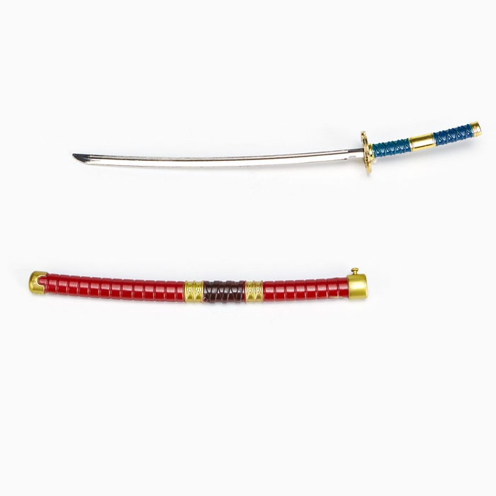 Сувенирное оружие мини Сувенирное оружие мини "Катана Зоро", 24 см, красная