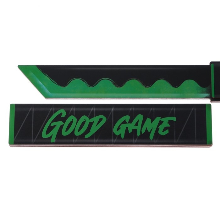 Деревянное оружие, детское сувенирное «Good Game», нож танто, 29,4 х 4 см Деревянное оружие, детское сувенирное «Good Game», нож танто, 29,4 х 4 см