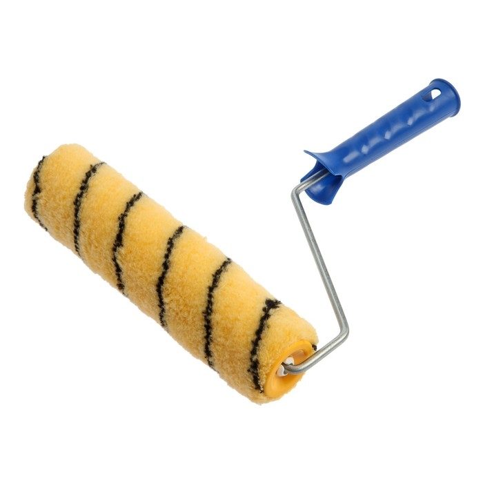 Валик ТУНДРА, полиакрил, 240 мм, рукоятка d=6 мм, D=42 мм, ворс 11 мм Валик ТУНДРА, полиакрил, 240 мм, рукоятка d=6 мм, D=42 мм, ворс 11 мм