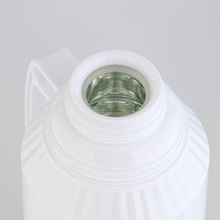 Термос 1.8 л, со стеклянной колбой, сохраняет тепло 12 ч, с кружкой,  микс