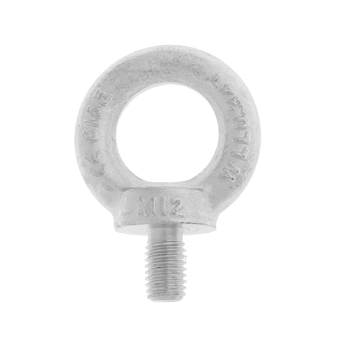 Рым-болт ТУНДРА krep, DIN580, М12, оцинкованный, 1 шт Рым-болт ТУНДРА krep, DIN580, М12, оцинкованный, 1 шт