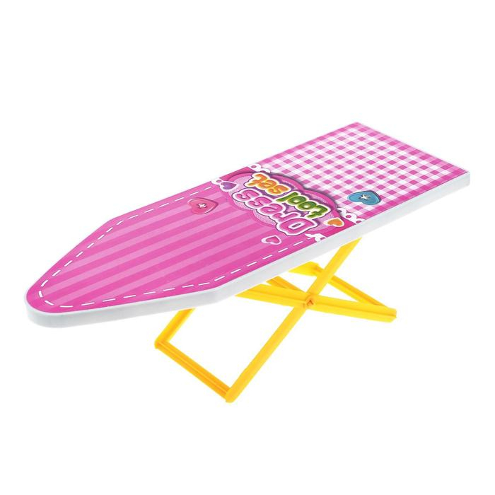 Набор для глажения «Доска и утюг», со световыми и звуковыми эффектами, МИКС Набор для глажения «Доска и утюг», со световыми и звуковыми эффектами, МИКС