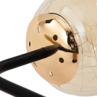 Люстра 1851/7 LED 72Вт 3000-6000К черно-золотой 79х77х43 см BayerLux