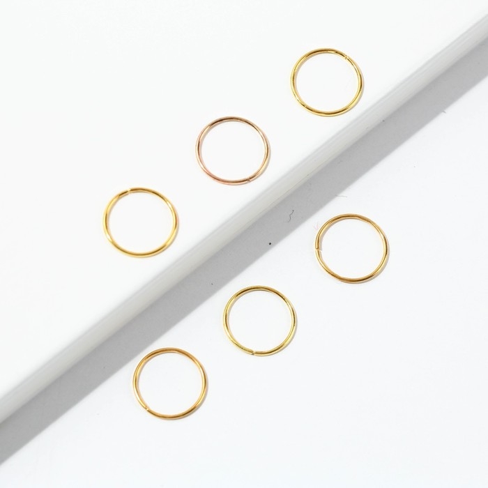 Заколки пирсинг для волос «Будь собой», 6 шт. Заколки пирсинг для волос «Будь собой», 6 шт.