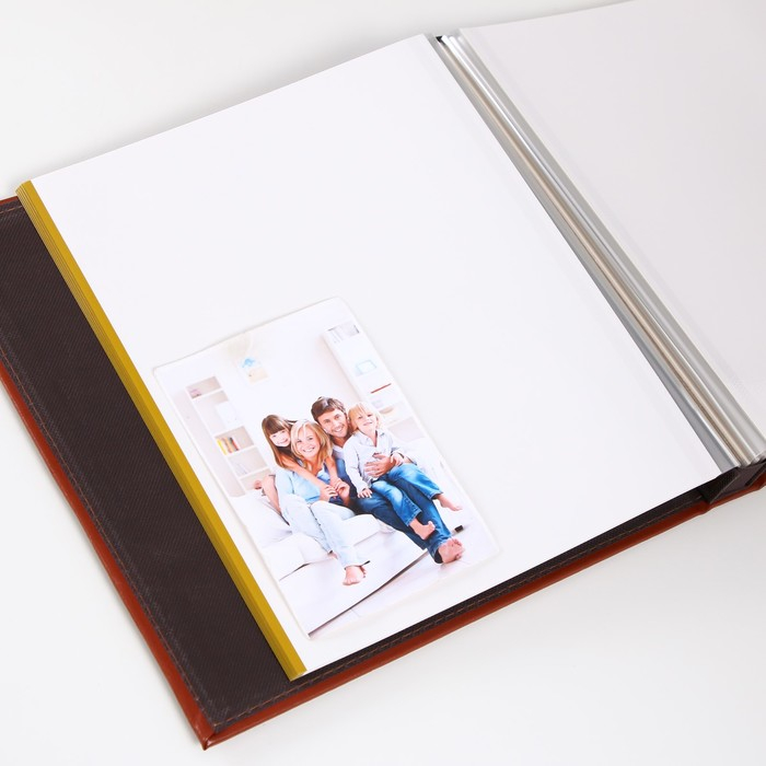 Фотоальбом магнитный на 20 листов Фотоальбом магнитный на 20 листов "Обычность" МИКС 27,5х29х4,5 см