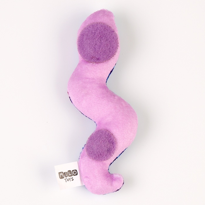 Магнит новогодний мягкий «Змея», синяя Магнит новогодний мягкий «Змея», синяя