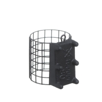 Груз-кормушка металлическая X-FEEDER ME GRUNT M GRID, цвет Matt Black, 80 г, 35 мл