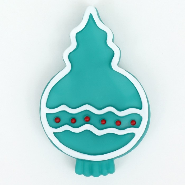 Игрушка пищащая Игрушка пищащая "Новогодняя ёлка" для собак, 13 х 8,5 х 2,4