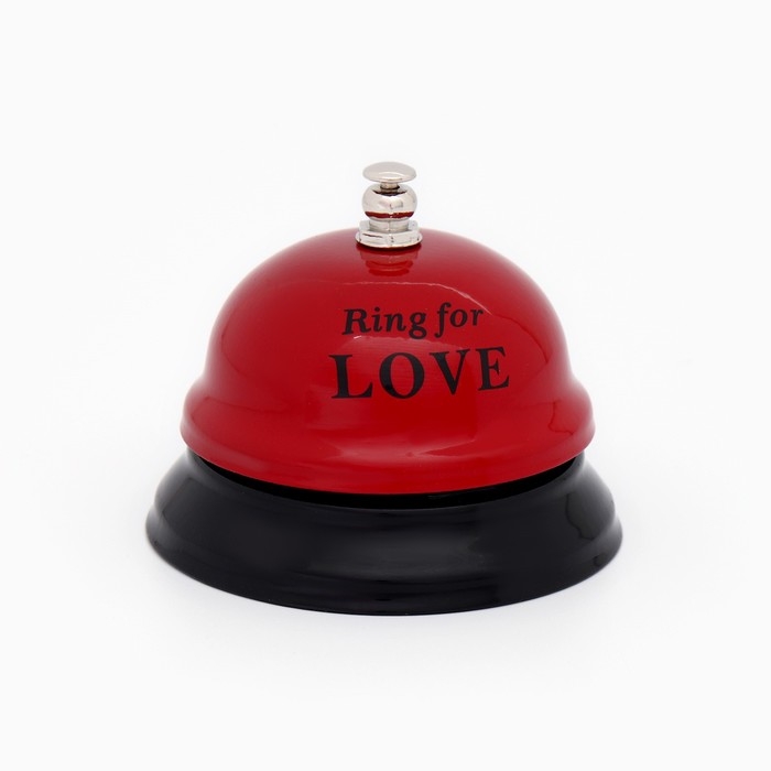 Звонок настольный  Звонок настольный "Ring for a love", 7.5 х 7.5 х 6 см