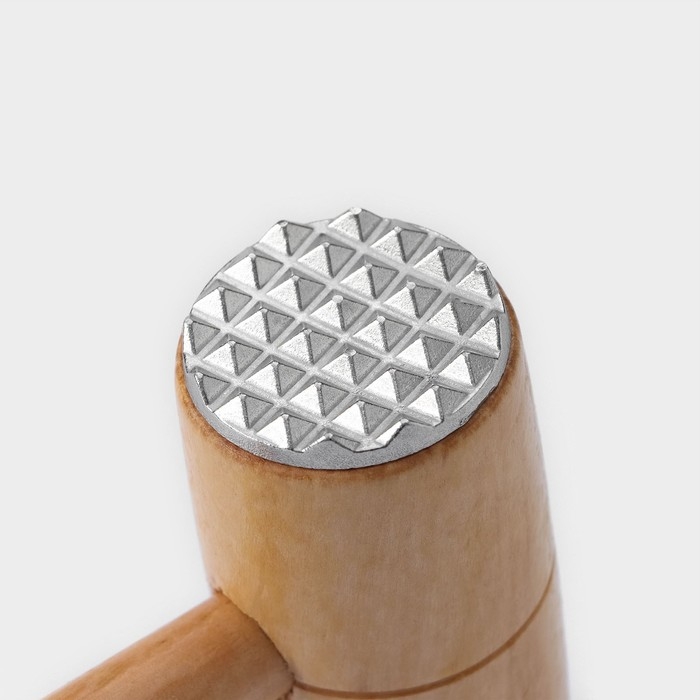 Молоток для мяса Доляна «Русская душа», 26×9,5 см, цвет бежевый Молоток для мяса Доляна «Русская душа», 26×9,5 см, цвет бежевый