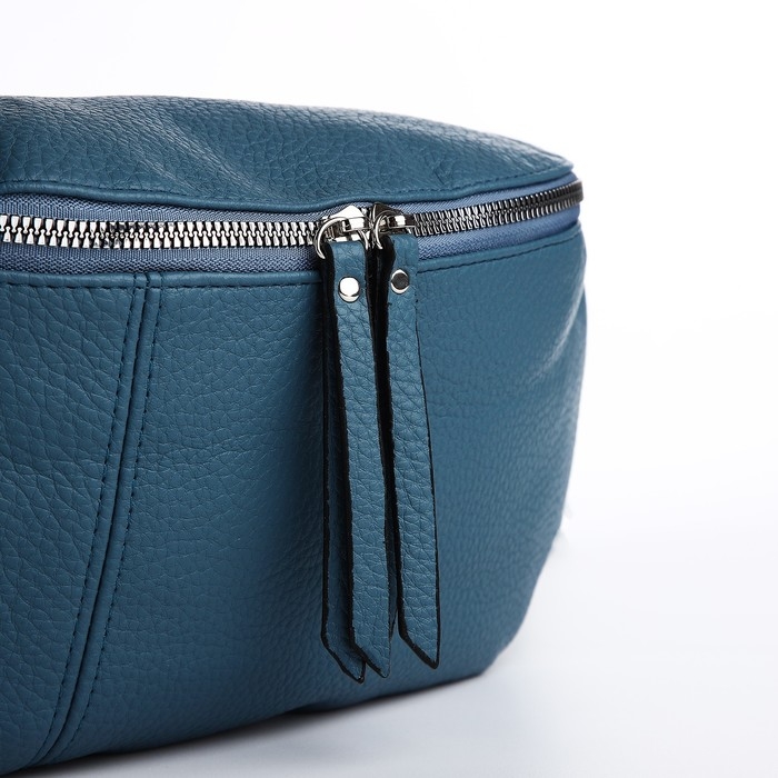 Сумка кросс-боди на молнии, цвет синий Сумка кросс-боди на молнии, цвет синий