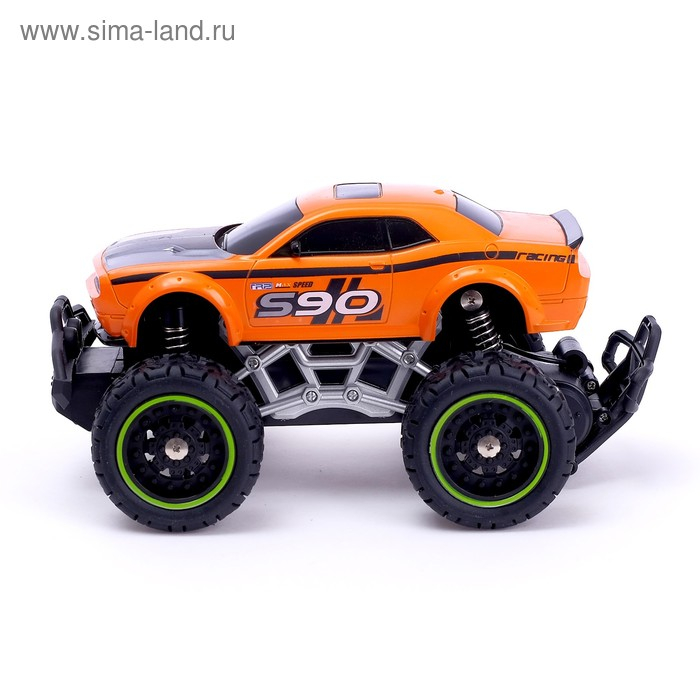 Машина радиоуправляемая «Бигфут», работает от батареек, МИКС Машина радиоуправляемая «Бигфут», работает от батареек, МИКС