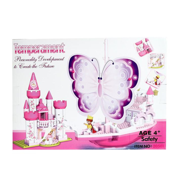 Конструктор для девочек «Сказочный замок», 500 деталей Конструктор для девочек «Сказочный замок», 500 деталей