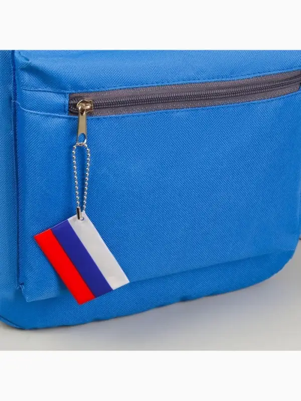 Светоотражающий элемент &laquo;Флаг России&raquo;, 6&times;4 см, триколор