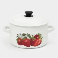 Кастр.цил.борт. 5л (белая)СА