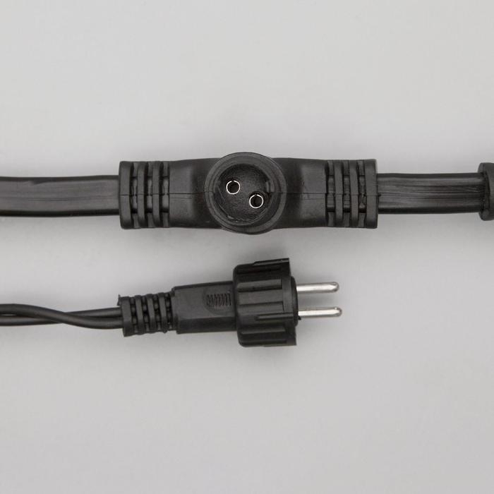 Гирлянда «Занавес» 2 × 6 м, IP44, УМС, тёмная нить, 1440 LED, свечение тёплое белое, 220 В Гирлянда «Занавес» 2 × 6 м, IP44, УМС, тёмная нить, 1440 LED, свечение тёплое белое, 220 В