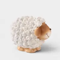 Фигурка декоративная &laquo;Кудрявая овечка&raquo;, полистоун, 10.7&times;6.5&times;7.5 см