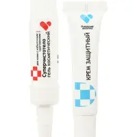 Комплекс средств Суперчистотело, гель 5 мл + крем защитный 5 мл