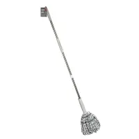 VETTA Швабра с отжимом, пластик, 120см, насадка из микрофибры овал, нерж. сталь, пластик
