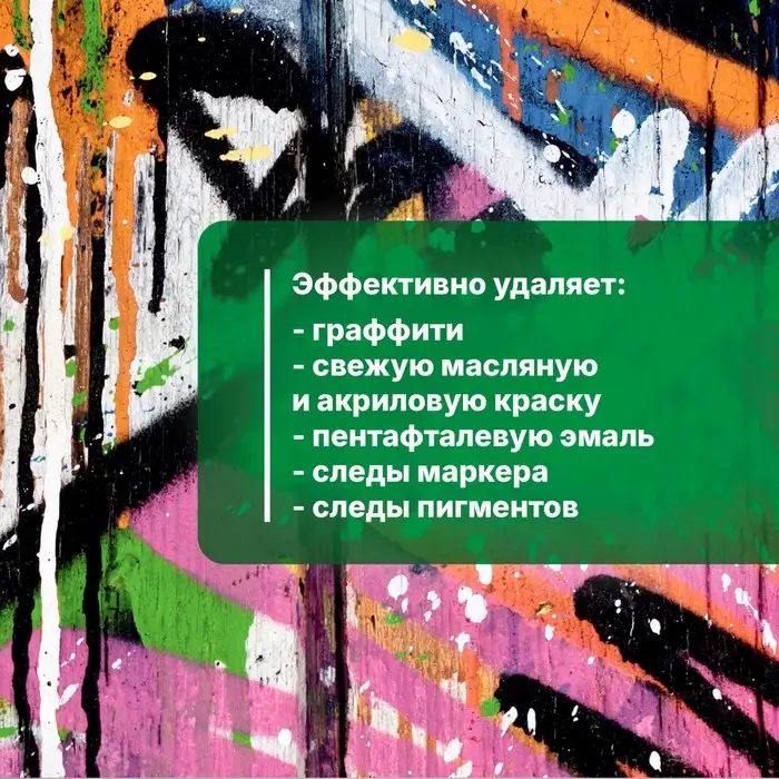 Средство для удаления граффити, маркера, краски Duty Graffiti, готовое к применению, 0.4 л