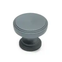 Ручка-кнопка CAPPIO PK322, d=30 мм, цвет графит, 8 шт.