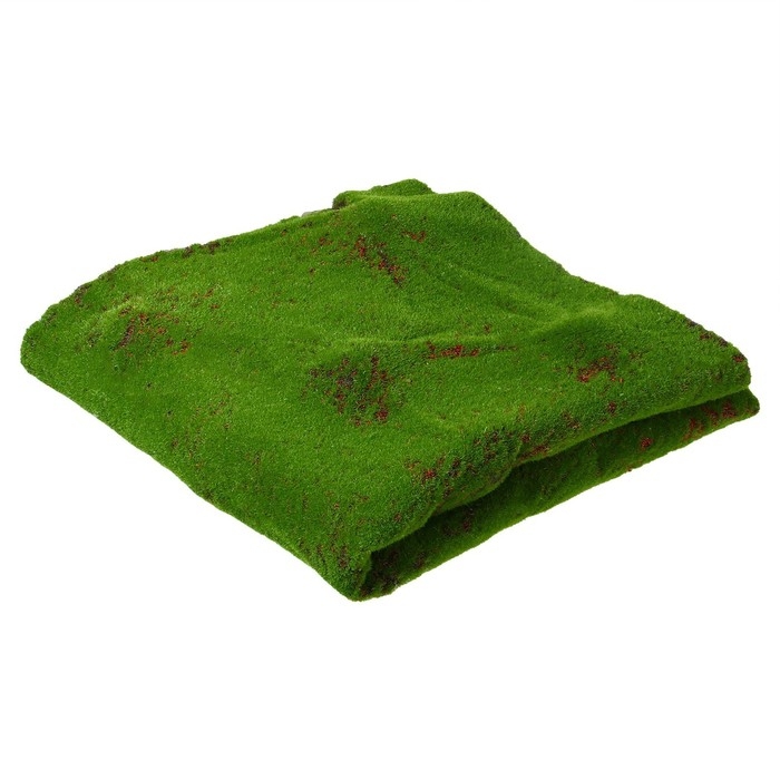 Мох искусственный, декоративный, полотно 1 × 1 м, рельефный, камни, Greengo Мох искусственный, декоративный, полотно 1 × 1 м, рельефный, камни, Greengo