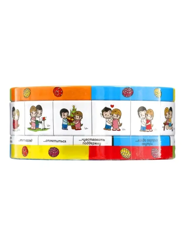 Карамель леденцовая, фруктово-ягодный микс LOVE is, монпансье, 60 г