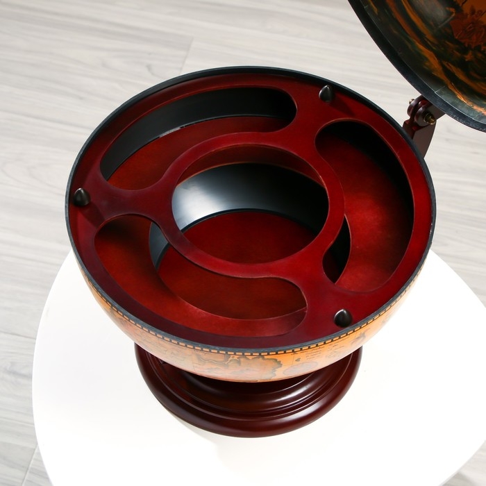 Глобус бар декоративный Глобус бар декоративный "Винтажная карта" 46х41х56,5 см