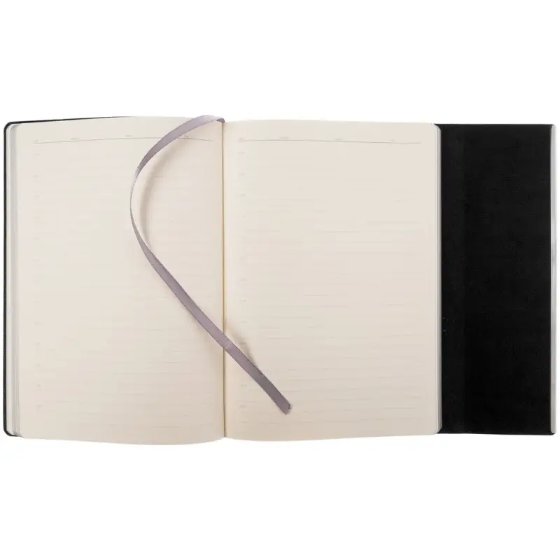 Ежедневник Petrus Flap, недатированный, черный Ежедневник Petrus Flap, недатированный, черный