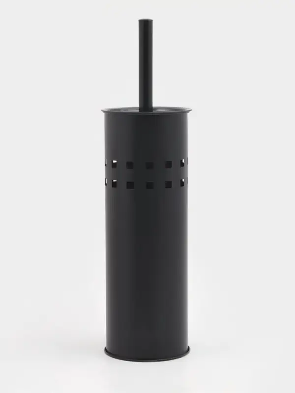 Ёрш для унитаза, нержавеющая сталь, чёрный