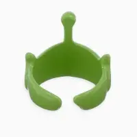 Кольцо &laquo;Монстрик&raquo;, с антенной, зелёное, безразмерное