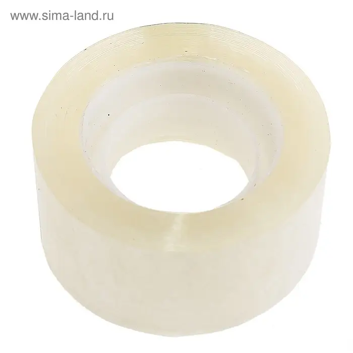 Клейкая лента 24 мм &times; 30 м, прозрачная