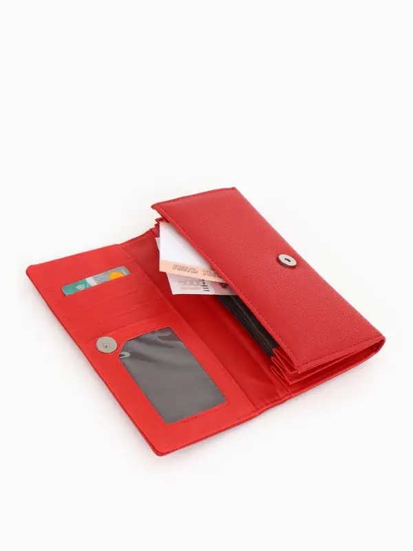 Кошелек дет 07-01-01 Июнь2541 космос, 8,5*2,5*10,5 см, 2 отд+отд/молн, д/карт, синий