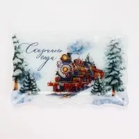 Блюдо сервировочное новогоднее &laquo;Сказочного года&raquo;, 24.6&times;14.7 см