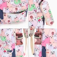 Рюкзак школьный &laquo;Мишка&raquo;, с пеналом, 29&times;12&times;41 см, разноцветный