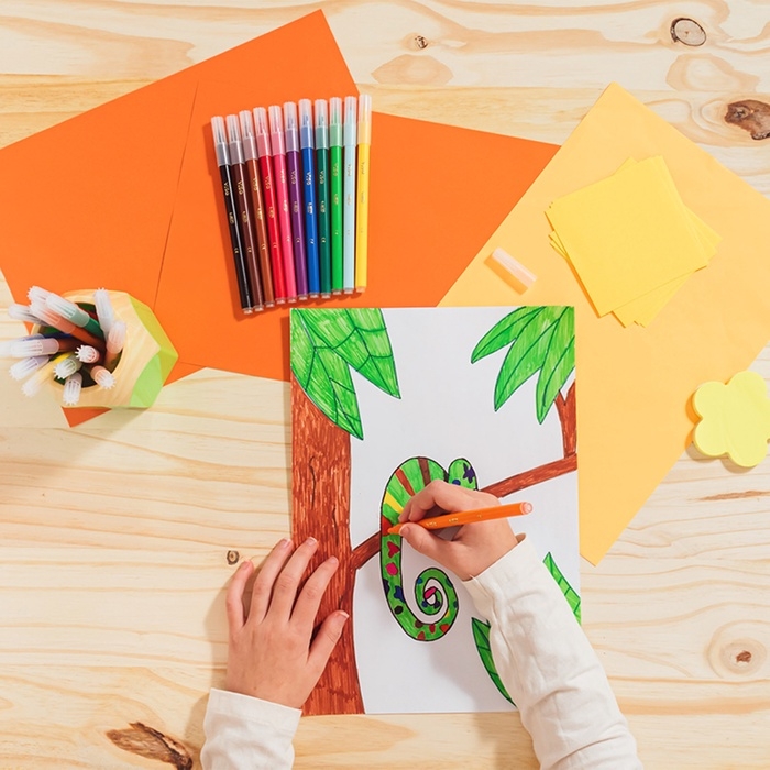 Фломастеры 18 цветов BIC Kids Visa, детские, смываемые, тонкое письмо Фломастеры 18 цветов BIC Kids Visa, детские, смываемые, тонкое письмо