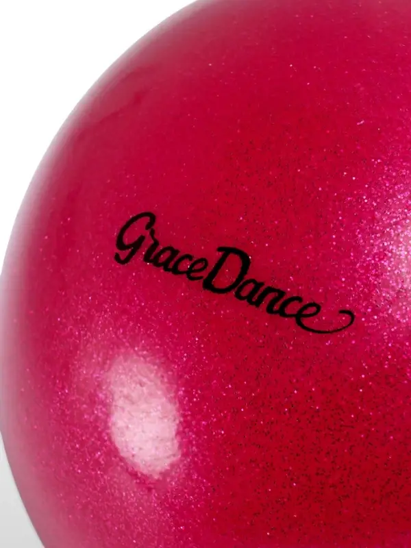 Мяч для художественной гимнастики Grace Dance, 15 см, фуксия