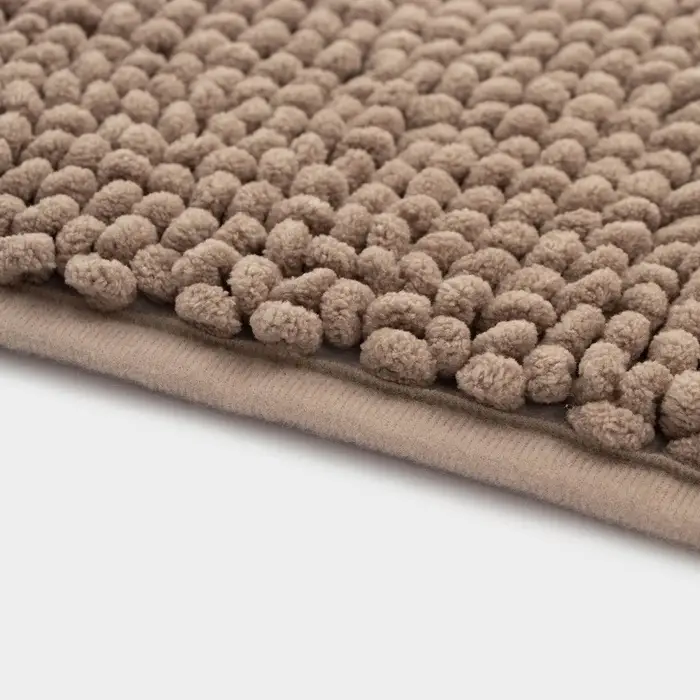 Коврик для дома LaDо́m, букли, плотность 1100 г, 50&times;80 см, коричневый