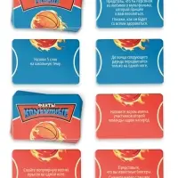 Настольная игра &laquo;Баскетбольный фингерспорт&raquo;, 30 карт, баскетбольное кольцо МИКС, 10+